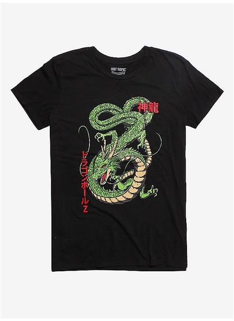 Hot Topic Dragon Ball Z Shenron Print T Shirt