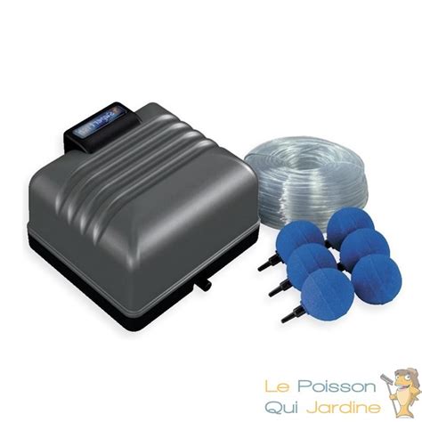 Kit Pompe À Air 3600 l h Pour Bassins De Jardin Et Étangs de 5000 l