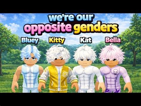 Were our opposite genders in (Roblox) - YouTube