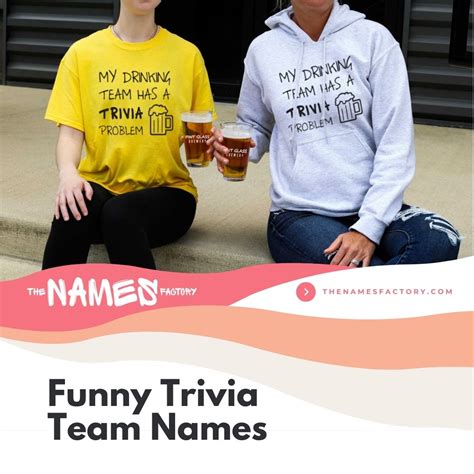 Top Trivia Team Names Perfect For Quiz Night