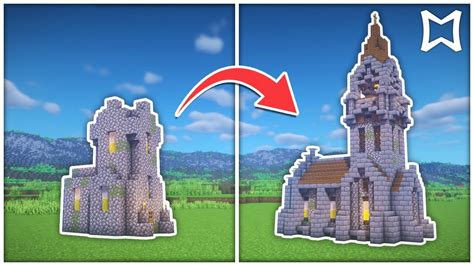 Minecraft Village Church Blueprints