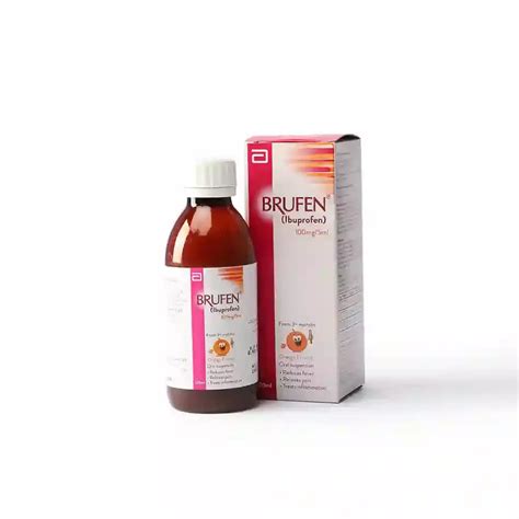 Brufen 120Ml Suspension 100Mg 5Ml Medlife Your Trusted Online