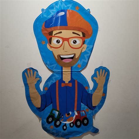 Globo Aluminio Decorativo para Cumpleaños Blippi Tu Fiesta a un Click