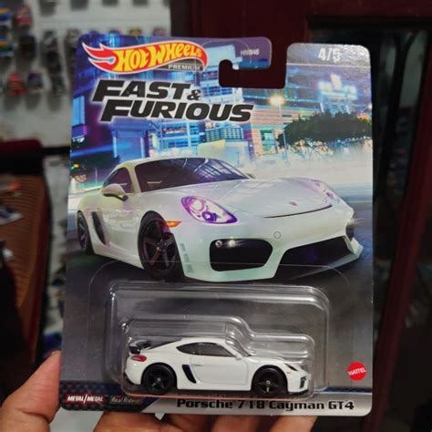 Jual Hot Wheels Porsche Cayman Gt Fast And Furious Shopee Indonesia