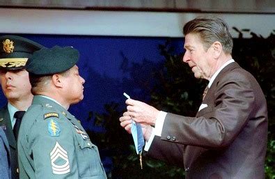 Ronald Reagan - Speech on Awarding Roy Benavidez the Medal of Honor