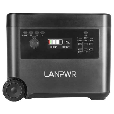 Centrale Lectrique Portable Lanpwr W G N Rateur Solaire Lifepo