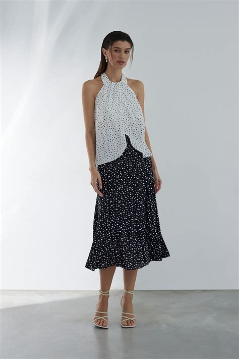 Юбка летняя женская чёрный (56504-2) по цене 6720 руб. | laete