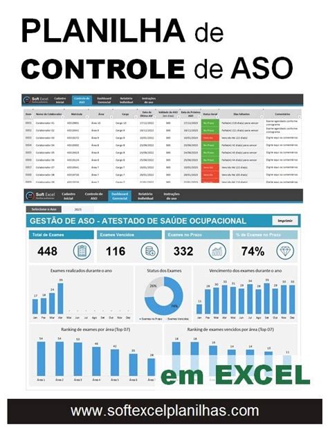 Planilha De Controle De Aso Atestado De Sa De Ocupacional Planilhas