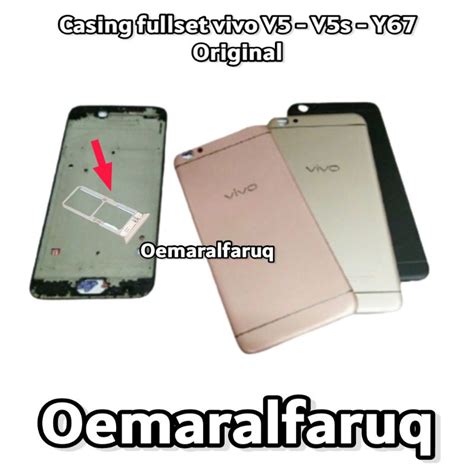 Jual Kesing Housing Casing Fullset Vivo V S V Y Original