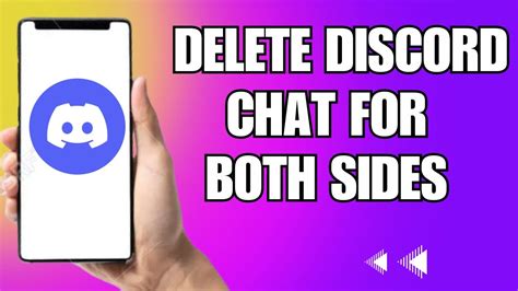 How To Delete Discord Chat For Both Sides Youtube