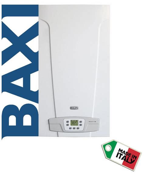 Котел газовый настенный BAXI ECO-4s 24 F 24 кВт, отопление и горячая ...