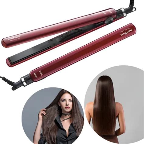 Prancha Para Fazer Progressiva - Prancha Ideal Para Progressiva 110v-220v Aquece Rapido Vermelho ...