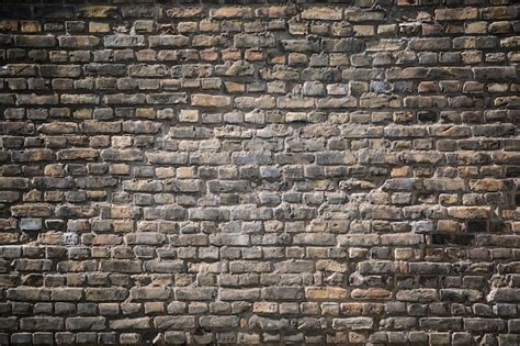 Premium Photo Old Grey Brick Wall Texture Background