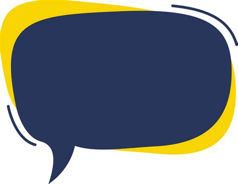 Fun Speech Bubble For Chat Or Conversation Symbol 20027853 Png