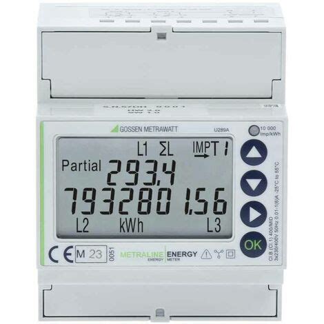 Gossen Metrawatt U289F METRALINE ENERGY Compteur d énergie triphasé