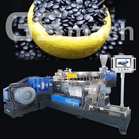 Twin Screw Extruder Machine Single Screw Black Masterbatch Extruder