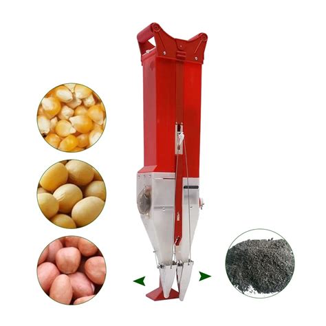 Mu Garden Planter Tool Manual Fertilizer Double Cylinder Spreader