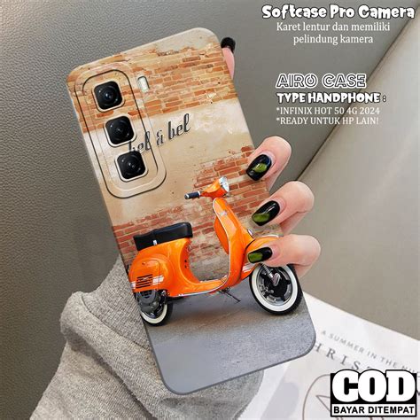 Jual Case Infinix Hot G Fashion Case Vespa Softcase Infinix Hot G Case