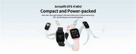 AMAZFIT GTS 4 Mini White