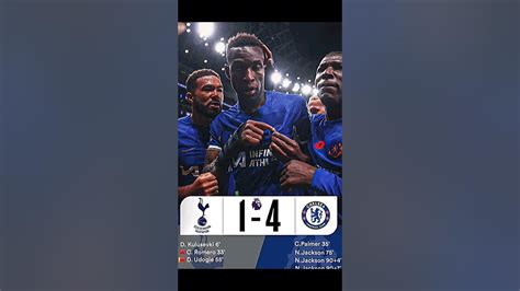 Tottenham 1 4 Chelsea Youtube