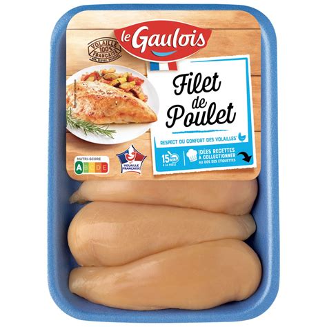 LE GAULOIS Filets De Poulet Jaune 720g Pas Cher Auchan Fr