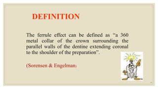 Ferrule effect | PPT