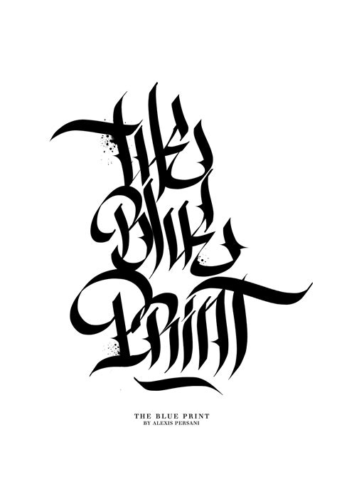 Black & white Calligraphy /// :: Behance