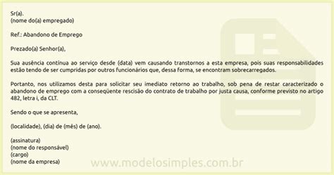 Abandono De Emprego É Justa Causa - Qual É A Justa Causa Do Abandono De Emprego – PMVG
