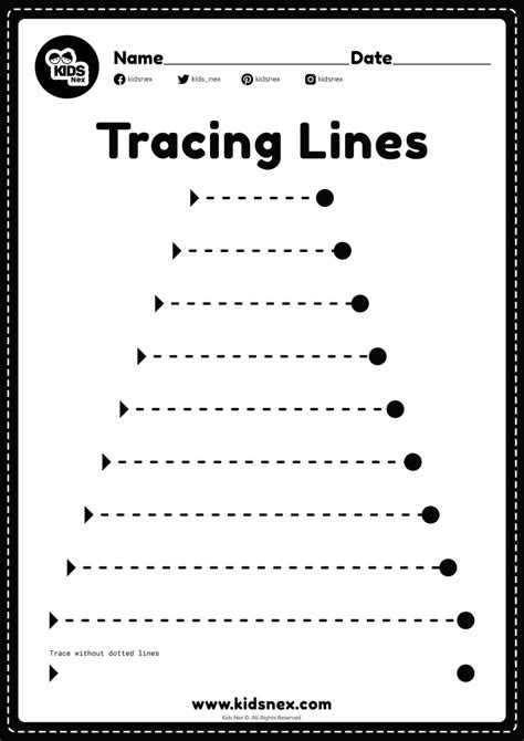 Pin By Valentina Constantinescu On Bradul Line Tracing Worksheets