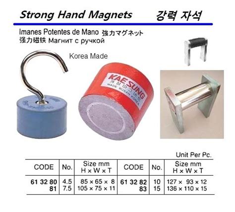 613280 613283 MAGNET HAND STRONG Zipa