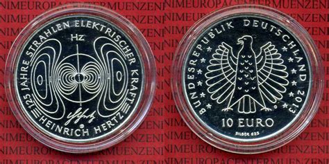 Bundesrepublik Deutschland 10 Euro Gedenkmünze BRD 10 Euro Silber 2013