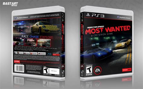 Need For Speed Most Wanted Playstation Box Art Cover By Bastart