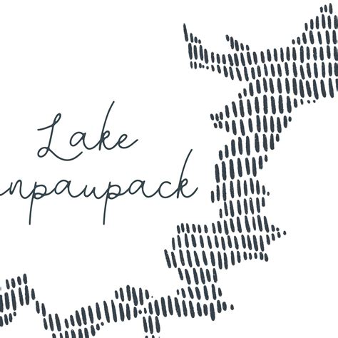 Lake Wallenpaupack Map | Illustration wall art, Lake wallenpaupack