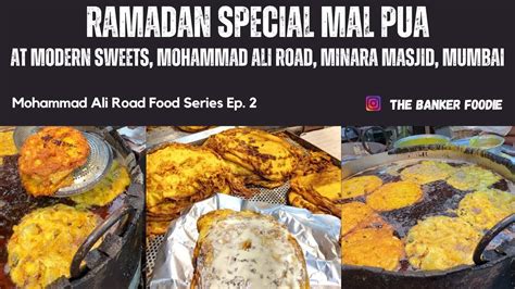 Ramadan Special Malpua At Mohammad Ali Road Mumbai Street Food