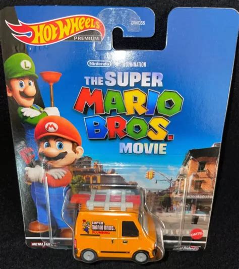 Mattel Hot Wheels Premium The Super Mario Bros Film Klempner Van Neu Eur Picclick De