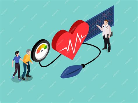 Premium Vector | Hypotension hypertension disease
