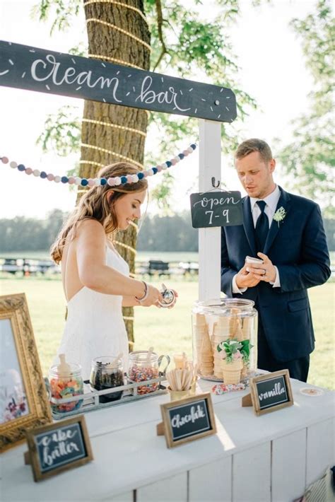 Ice Cream Bar Wedding Reception Artofit