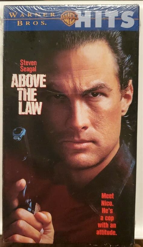 Above The Law Vhs 1994 For Sale Online Ebay