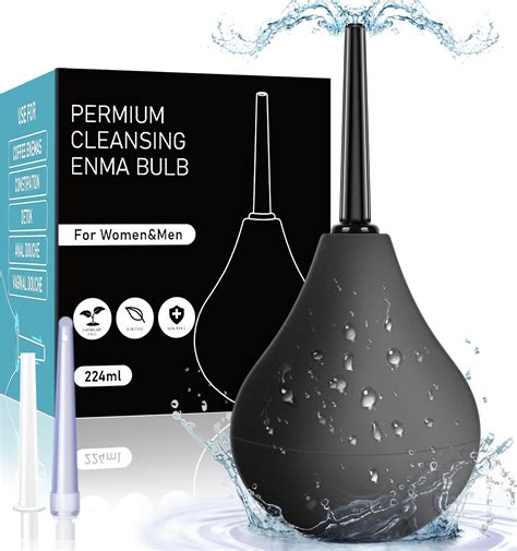 Amazon Anal Douche Bottles Kit Reusable Bulb Enema Douche With