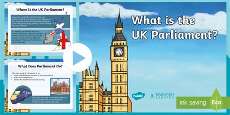 Free Uk Parliament Powerpoint Presentation For Ks