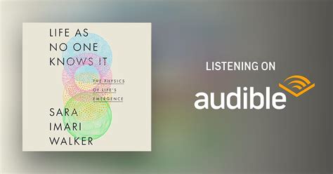 Life as No One Knows It Audiobook by Sara Imari Walker
