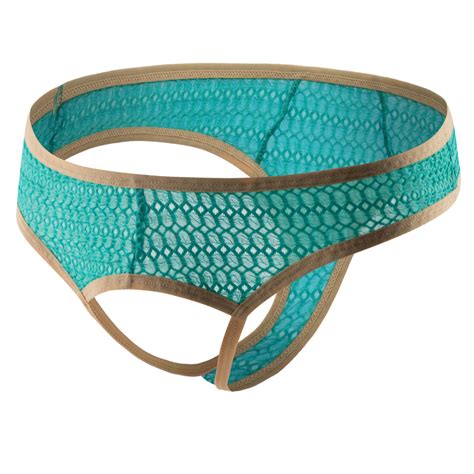 Men S Underwear Thong Men Briefs G String Crotchless Lingerie Nightwear Shopee Singapore