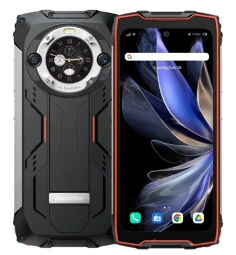 Smartfon Blackview Bv Pro Mah Orange Pomara Czowe