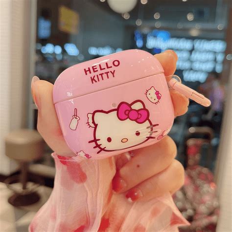 Yanluna 2024 Sanrio Pink Hello Kitty Cases For Apple Airpods321 Cute