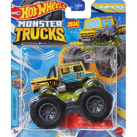 Xe quái vật mô hình Hot Wheels Monster Trucks Mercedes Benz Unimog Shopee Việt Nam