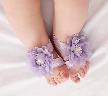 Easy Diy Baby Flower Barefoot Sandals