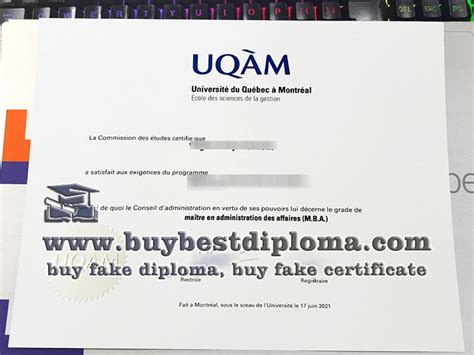 order fake uqam mba diploma  silver seal
