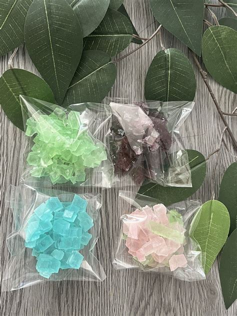 Luxury Edible Crystals Treasure Box Kohakutou Candy Gemstone Cluster