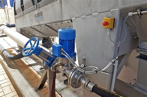 Dynamic Inline Mixer For Optimized Sludge Dewatering Huber Australia