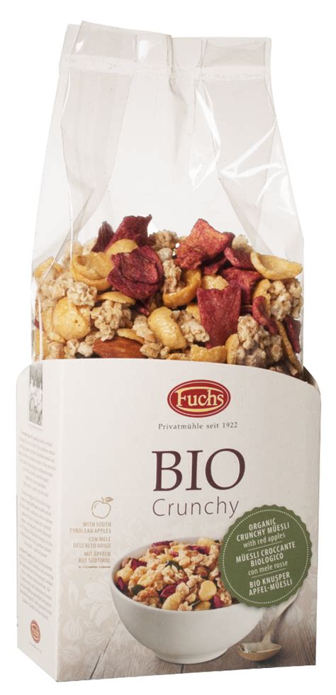 Knusper Müsli Apfel Bio Fuchs Privatmühle 350g kaufen I Pur Südtirol